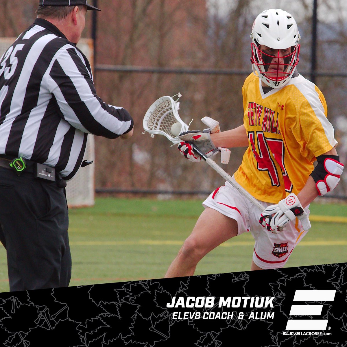 ELEV8Lax's tweet photo. Introducing @motiuk_jacob! Coach Jacob spent 5 years as a member of the ELEV8 Elite Program &amp; Calgary Field Lacrosse. He attends @setonhill &amp; competes in @NCAA Div II lacrosse with the @SetonHillLax Griffins! Catch Coach Jacob coaching #CalgaryField Lacrosse this summer! https://t.co/4dWQNmMLuE