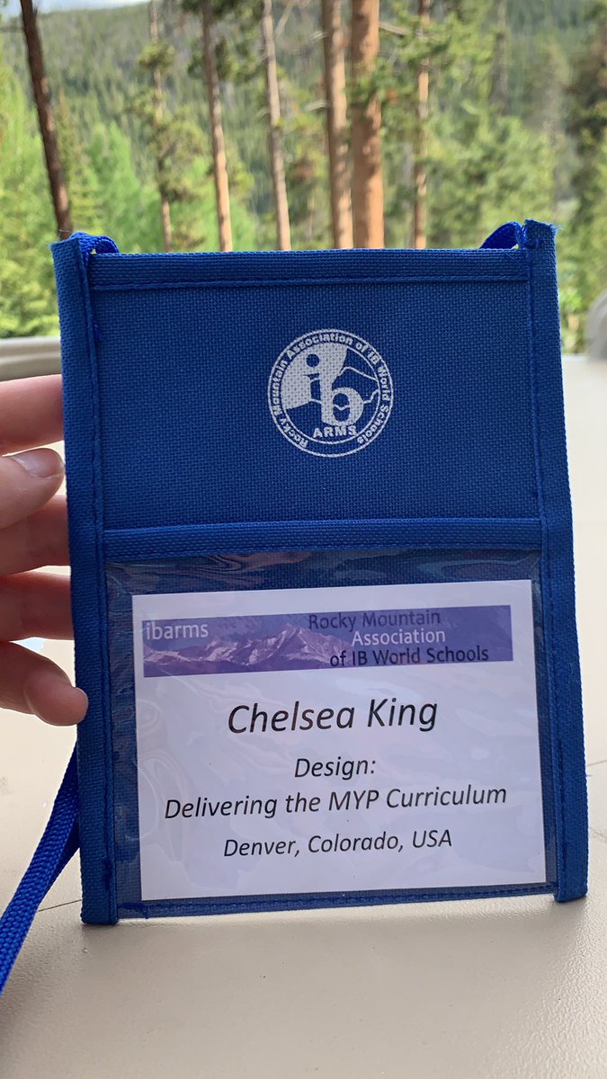 MissKingSTEM's tweet photo. Another summer, another conference! Time to GEEK! #ibarms https://t.co/OxiwURBM2J