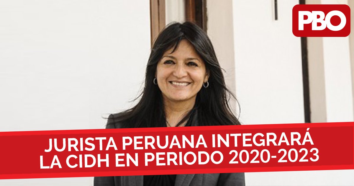 PBOPeru's tweet image. Abogada peruana

➡La 49° #AsambleaGeneral de la #Organización de #EstadosAmericanos, realizada en #Medellín, (#Colombia) eligió a la abogada peruana #JulissaMantilla como integrante de la Comisión #Interamericana de #DDHH, organismo que defiende los derechos en #América