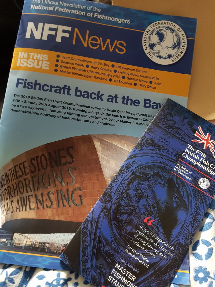Girlyfishmonger's tweet photo. Always good receiving @NFF_fishmongers newsletter, especially when it includes #BFCC category booklet 😊💕🐟 https://t.co/uPpvn0OVXE