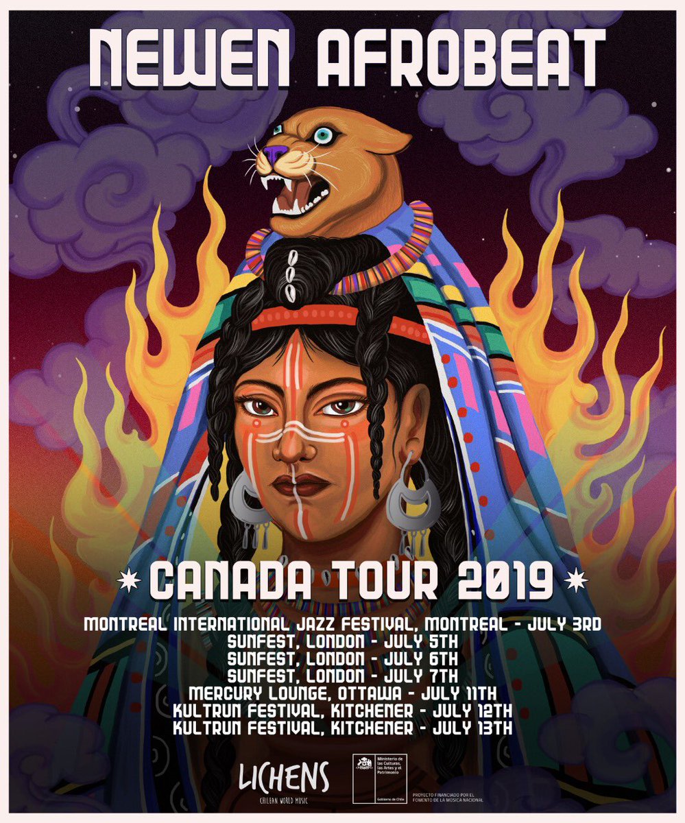 MAÑANA PARTIMOS 🛫 🇨🇦 !!!!.

Se nos viene una gira intensa y tal vez uno de nuestros encuentros con la música mas importantes de todos. Manden toda la buena vibra cabr@s !!! ✊🏾
-
#CuricheTour #newenafrobeat #canada #afrobeat #musicachilena #worldmusic