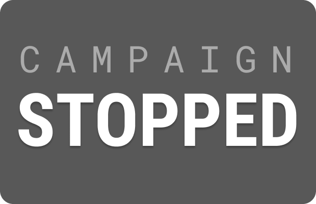 aliadocWeb's tweet photo. Something went wrong. Will decide on rebooting the campaign in the next couple of days. https://t.co/IHaNYzaslA