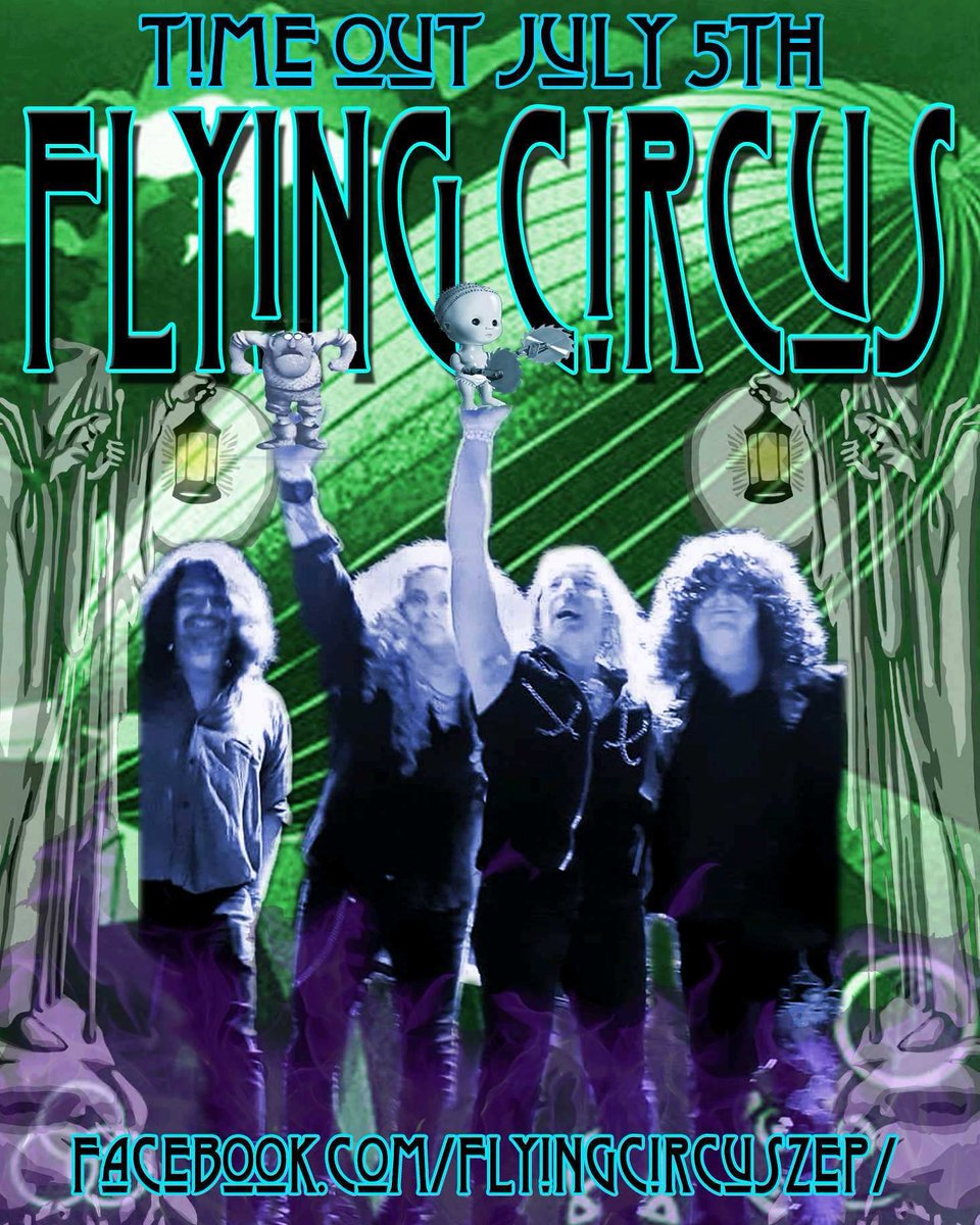 the_led's tweet photo. JULY 5TH AT TIMEOUT BARRINGTON NJ LED ZEPPELIN TRIBUTE...THE FLYING CIRCUS  !!!! https://t.co/yknaUkTFaS