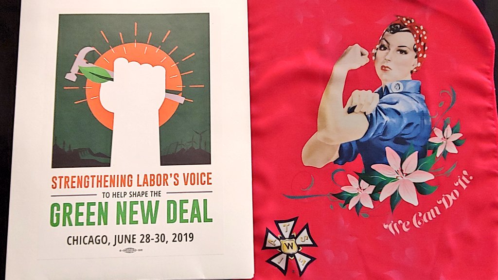 katboybna's tweet photo. #Women will lead us in the #JustTransition to a #LowCarbon economy in order to ensure future generations have a #Livable Planet. #laborconvergenceonclimate @IATSE @IATSECANADA @ICGLocal600 @AFLCIO #MotherofOurFuture #ESG @LN4S #WomenPower https://t.co/OxQgH3NO57