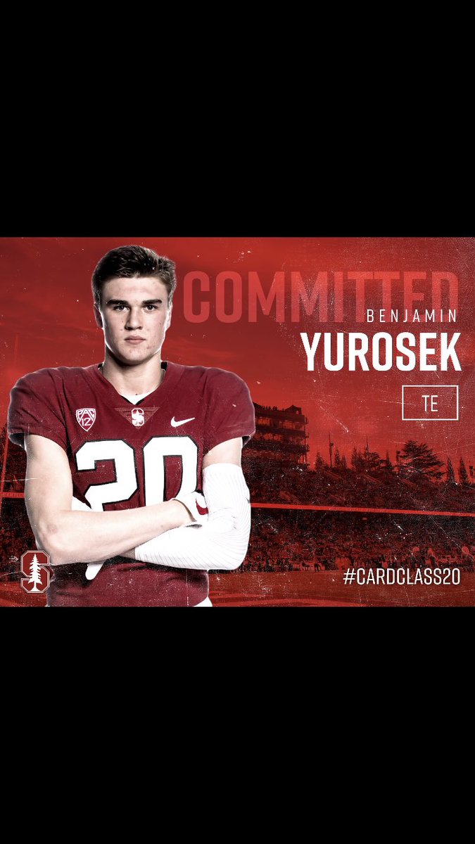 BenYurosek's tweet image. I’m very blessed to announce that I will be committing to Stanford University!! Thank you to my family, friends, coaches, teachers and everyone else who has helped me along this journey!!
#CardClass20 #FearTheTree 🌲🌲