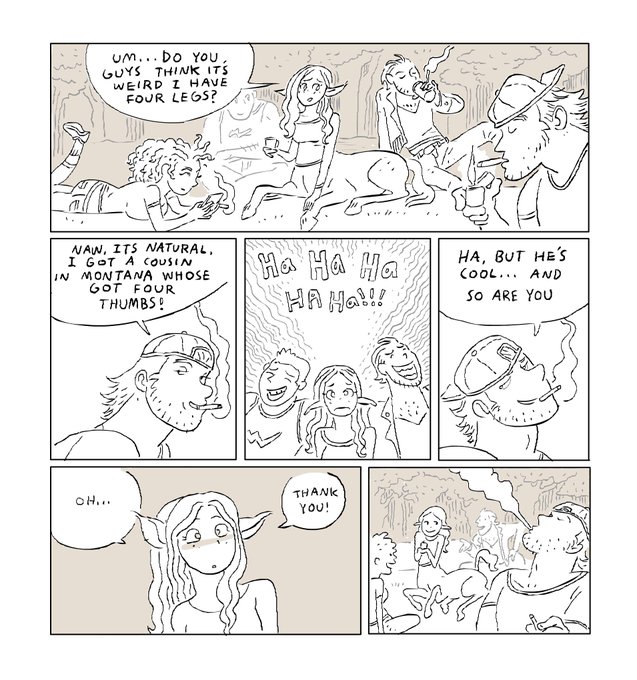 centaur girl in the modern world ? 