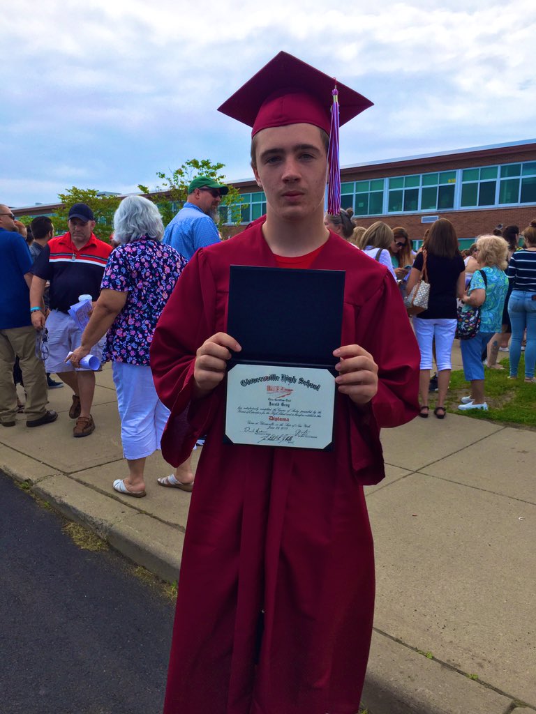 Words can not express how Proud I am to be his Momma. Congrats on accomplishing this huge milestone in your life, Jarrid!! #ghsclassof2019 #ghshuskies
