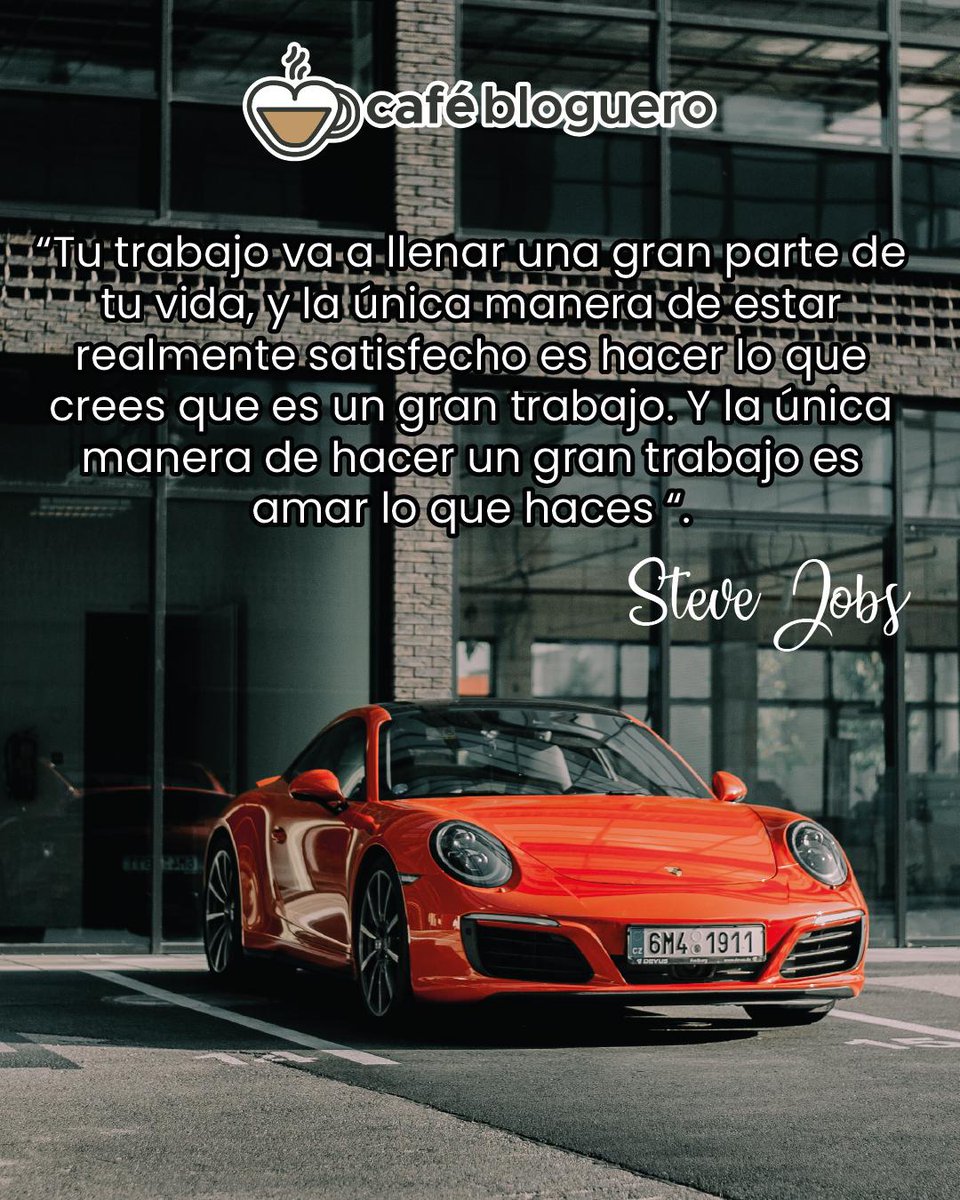cafebloguero's tweet photo. Frases #SteveJobs
#cafebloguero #motivacion #exito #emprendedores #dinero #inspiracion #negocios #trabajo #liderazgo #emprendimiento #frasedeldia #metas #empresario #superacion #actitud #lujo #empresarios #libertadfinanciera #finanzas #libertad #mentesmillonarias #felicidad https://t.co/AcRk2KnlrD