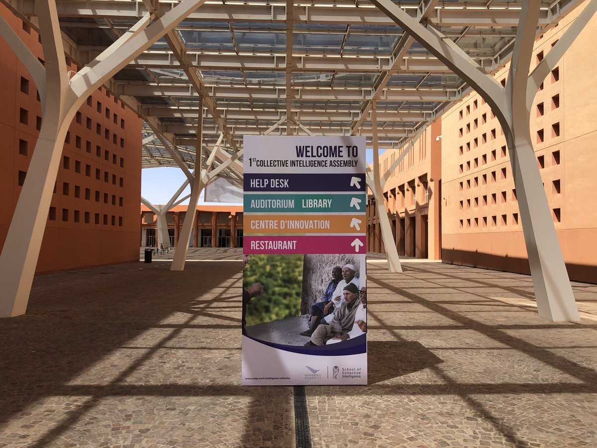 MartinDuval2A's tweet photo. So happy to have contributed to this amazing launch of the 1st School of Collective Intelligence in the beautiful #um6p near #marrakech in #morocco ! Congrats @lexpaulson &amp; @stricklandbrent 👍✅ #schoolofci #schoolofcollectiveintelligence - @bluenove is a proud partner https://t.co/Qo2CLPiUrW