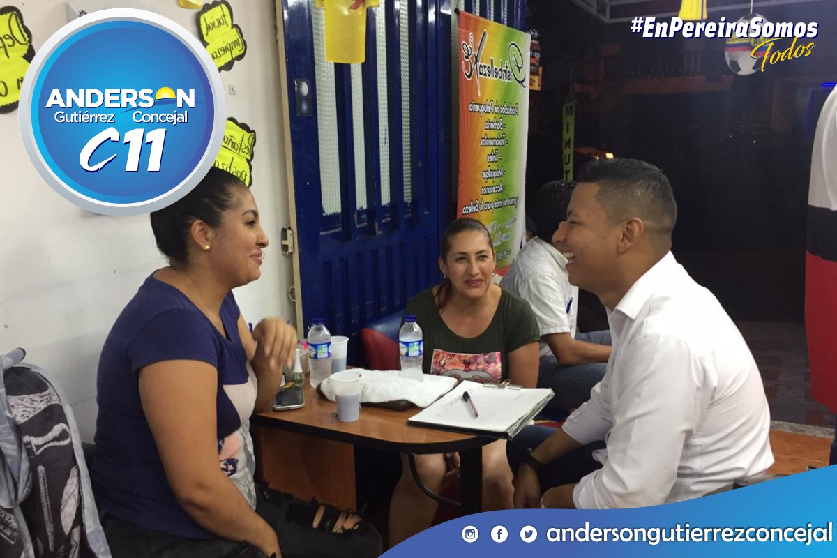 AndersonGutir18's tweet photo. Sin parar vamos avanzando por qué #EnPereiraSomos Unidos, en esta ocasión estamos recorriendo  la comuna San Joaquín✔️ https://t.co/HmbYuvpl57