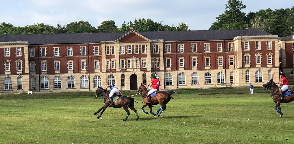 BrettSBader's tweet photo. Great game against @CorpArtillery who won against @AdjutantGCorps Polo Team this week playing at @RMASandhurst. @AgcSport @RecruitmentAgc @AGCReserve @ArmySportASCB @PoloWeekly @BritishArmyPolo https://t.co/dBqcsaP8A9