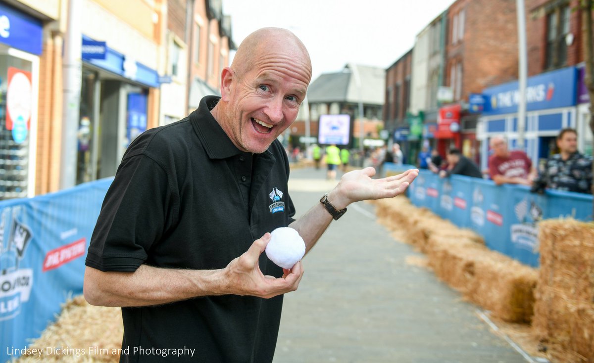 Eddie the Eagle was brilliant. What a nice guy, and just shows you should never give up on your dreams. #soapbox #BarrowBID