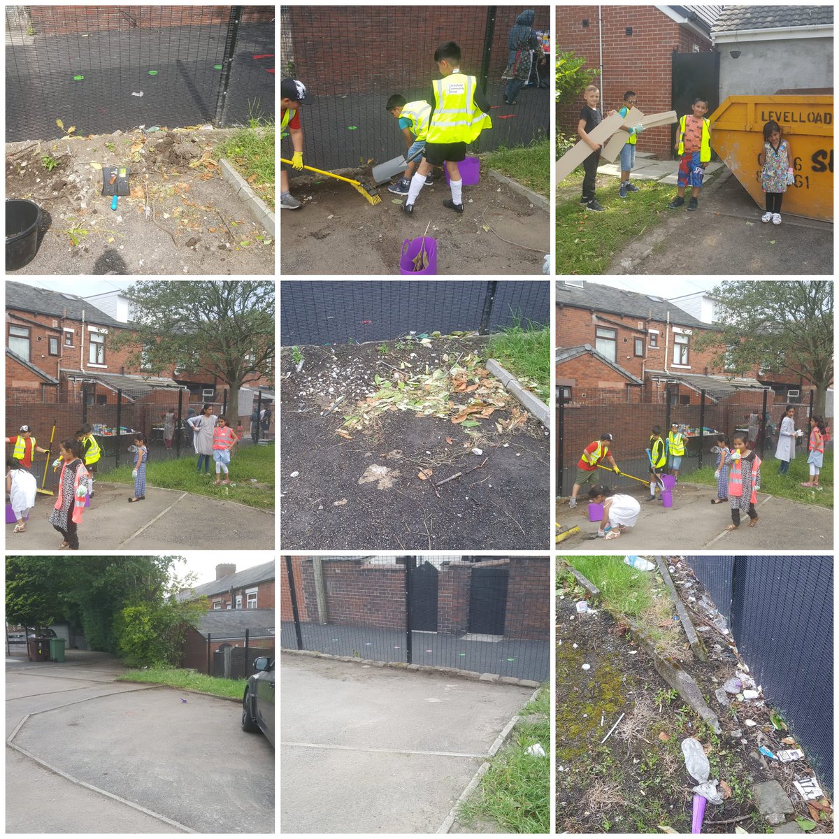 ClarksfieldCG's tweet photo. Thank you to all involved today at the cleanup event today @SembleUK @cif #CifHelloBeautiful #communityempowerment #LoveWhereYouLive. https://t.co/hUJzqDS0s0
