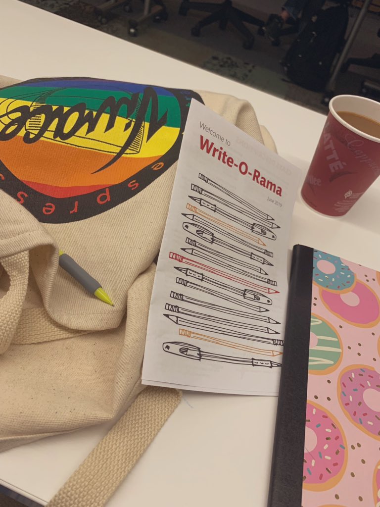 AmaraInSeattle's tweet photo. Can I be @HugoHouse for #WriteORama, take part in #SeattlePride, & finishing editing/post a video today?!
✨
2 cups of ☕️ in so far & I’m feeling hopeful... also caffeinated 🥳
✨
If I can pull it off, tomorrow is all adventure time! #weekendvibes https://t.co/jBOsgesKxb