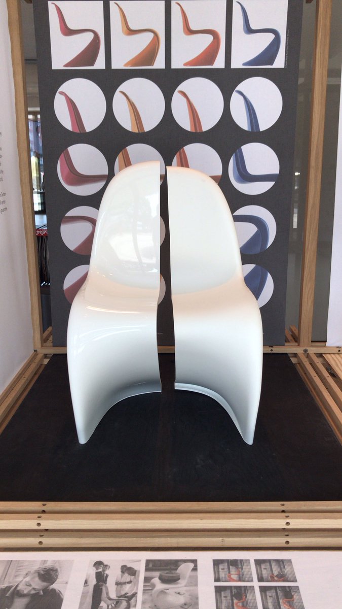 MickTorrans's tweet image. Lovely exhibition of @vitra classics on at @minimahome down in Grand Canal Dock #design #designclassics #furnituredesign #eames #vitra #vernerpanton #barberosgerby #hermanmiller