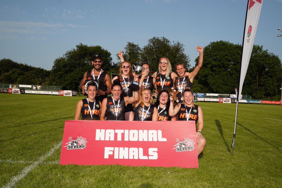 EnglandRugby's tweet photo. Congratulations to all the grassroots sevens teams who took part in today’s finals 🙌 

Your winners for 2019 👇🏆🥇 https://t.co/eTVy6h76DH