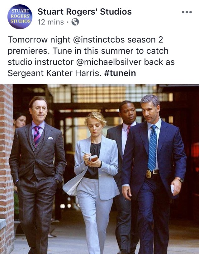 AdraJanean's tweet image. My dad can stop asking me when Michael is back on @CBS now. Finally! #instinctcbs
