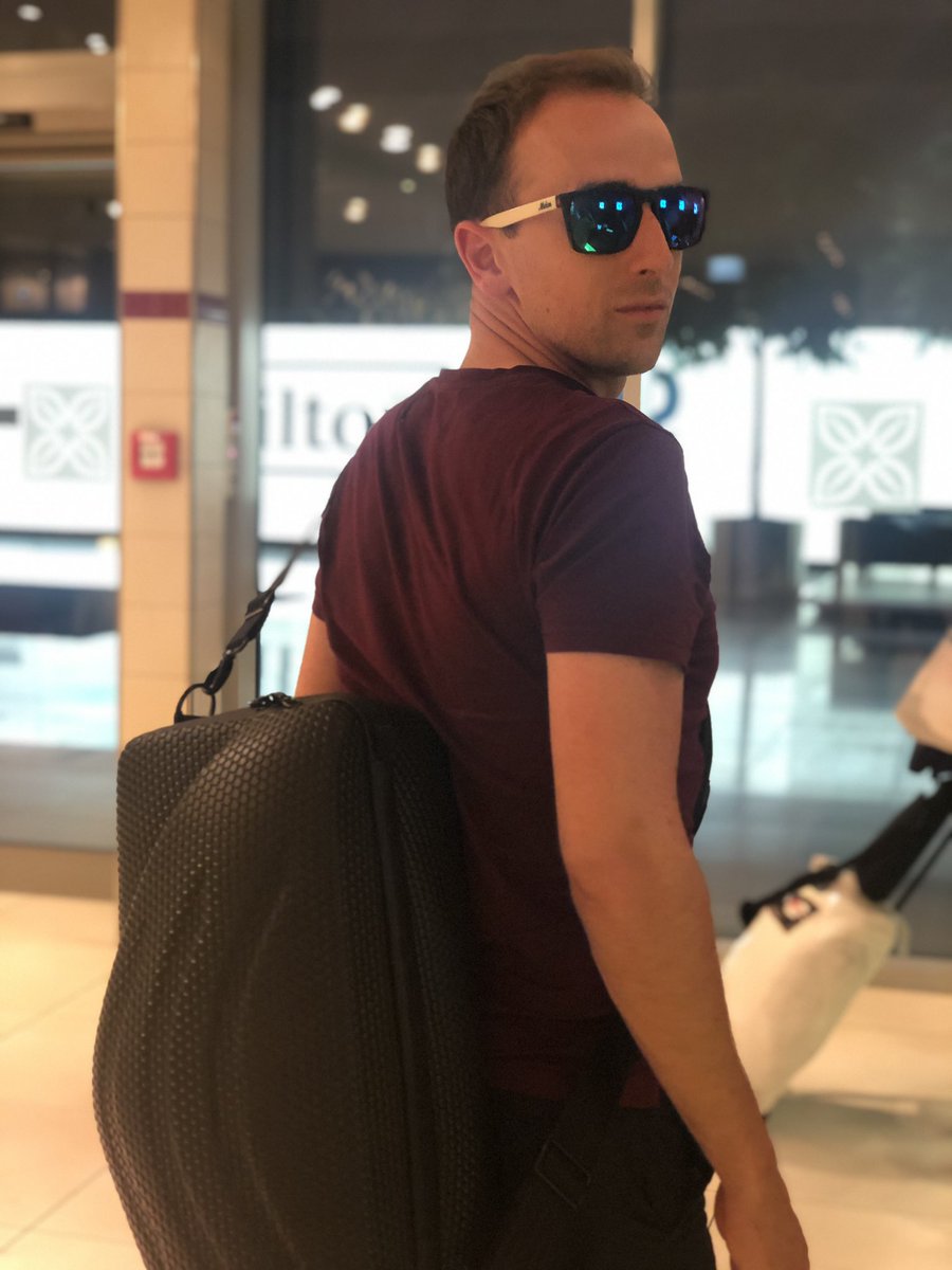 We are enjoying tour life with @nashbybass who has a brilliant new .<a href="/LAT56/">LAT_56</a> tour bag, which we’ve named The Trumpet despite it not containing a 🎺 . #latbassador