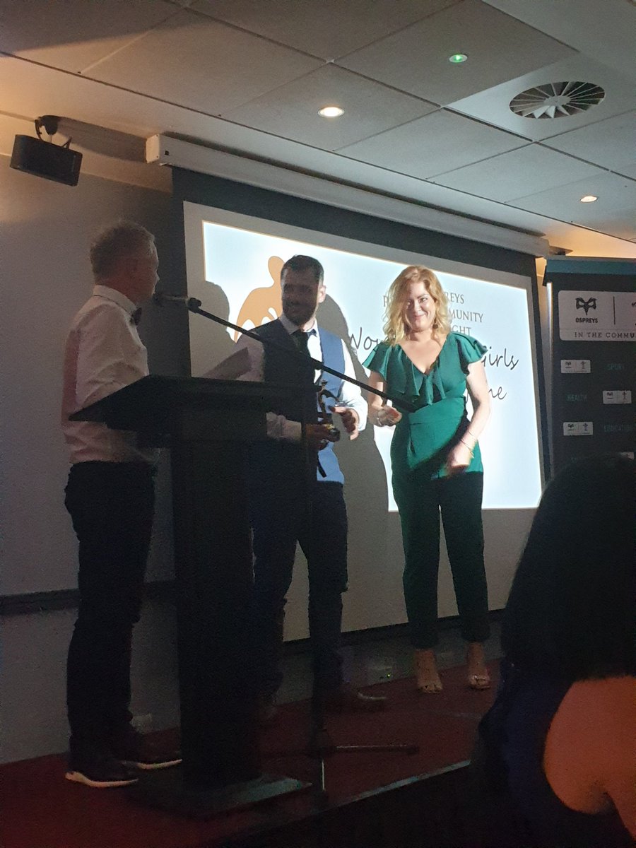 CommunityOsprey's tweet photo. The winner for the Womens and Girls Volunteer of the Year is...π₯
Colin Jones of @Bonymaenrugby
#TheOSPARS https://t.co/7GEH77TeNb