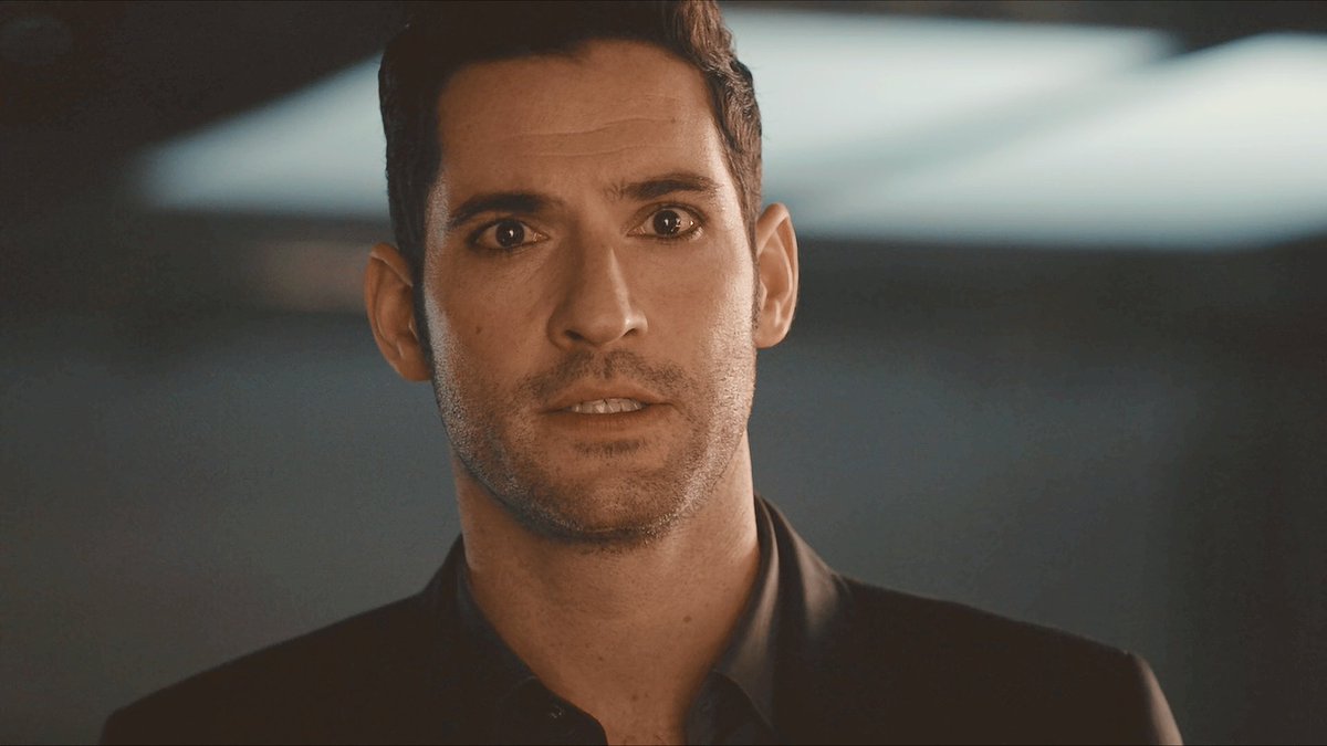 "Detective, please! come on. I mean we were.. we were having a moment. Don't be angry""I'm not angry. I'm glad she showed up""You are?""Yeah. she just kept me from making a big mistake" #Lucifer (2x11)