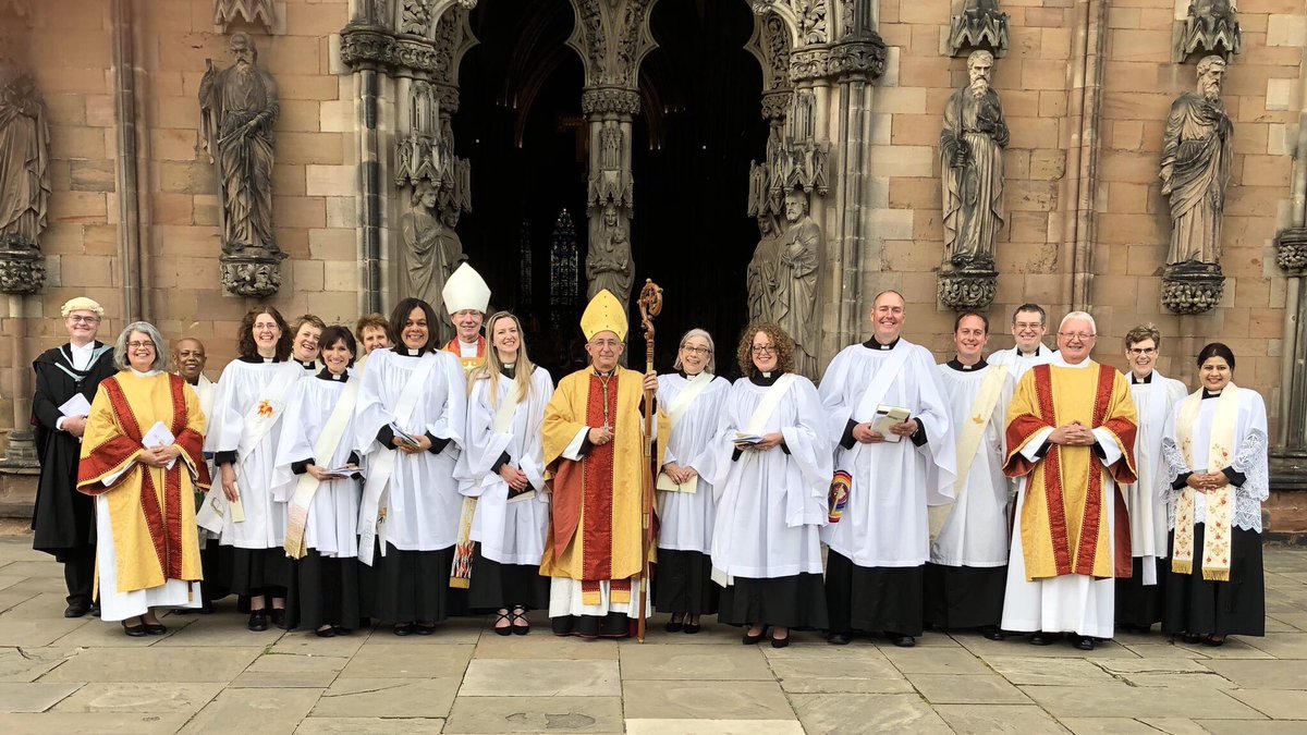 Congratulations to Chris, our new church planting curate, and all the other deacons ordained at <a href="/LichfieldCath/">Lichfield Cathedral</a> this weekend! We’re so glad to welcome you and the family!