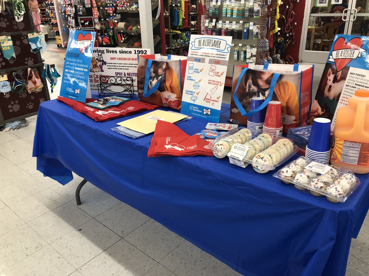 cathouseotkings's tweet photo. @cathouseotkings thank you to everyone who attended our “Be a Foster” event at @Petco!! You can still sign up to foster https://t.co/ZQBp4L3SPu
#BeALifesaver #BeAFoster #MyFirstFoster #PetcoFamily https://t.co/sTnbFn75Go
https://t.co/l67QpmnNRd
