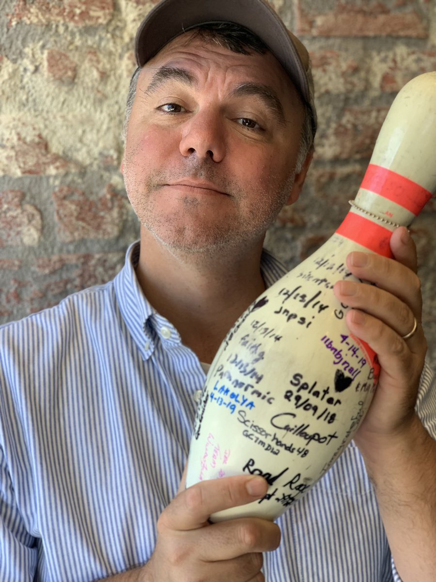 GasStationTuna's tweet image. Here’s the bowling pin #trackable that I didn’t grab at our biweekly Casual Cacher’s CoffeeKlatch #geocaching event (GC89A5Z) this morning. Nope. Not gonna do it.