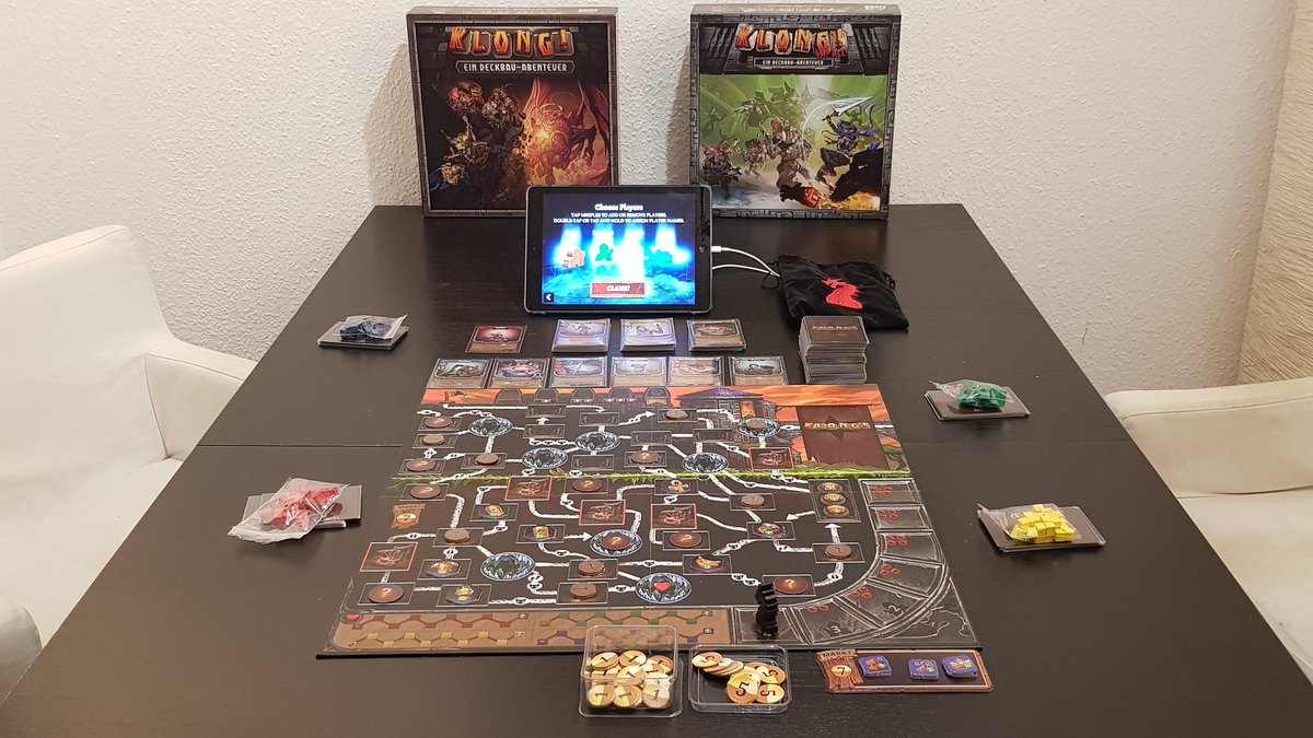 Legolars81's tweet image. Endlich mal wieder Spieleabend, leider etwas kürzer geraten (bis eben), weil Töchterchen einfach nicht schlafen will und uns somit auch alle ordentlich auf die Probe gestellt hat.. 2h für #KLONG und ca 2,5h für #RäuberDerNordsee sind schon hart, war aber trotzdem echt cool!