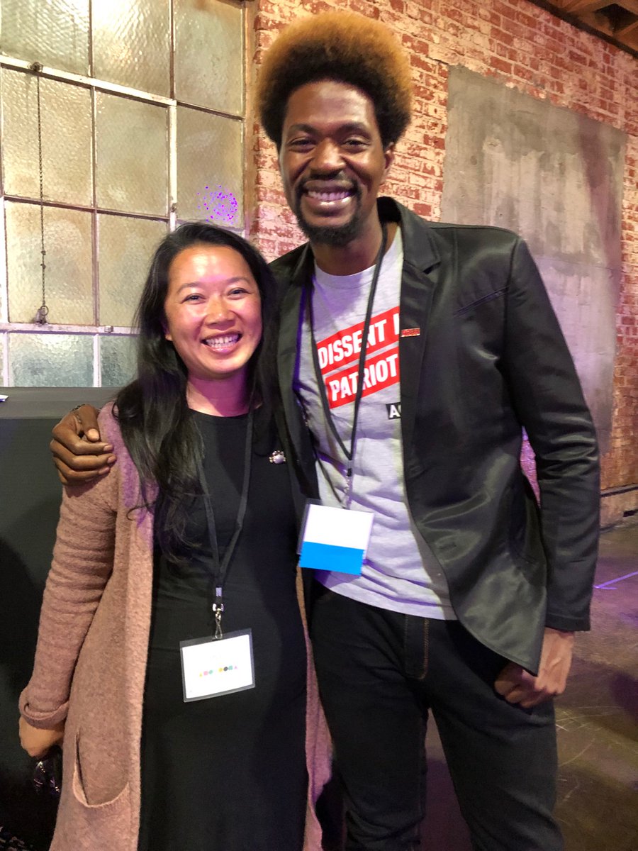 dmontealvo's tweet photo. Still processing the amazing messages from #PLUS2LA
@DrKnuckyEsq is amazing ✊🏼 https://t.co/54y8IG9vr5