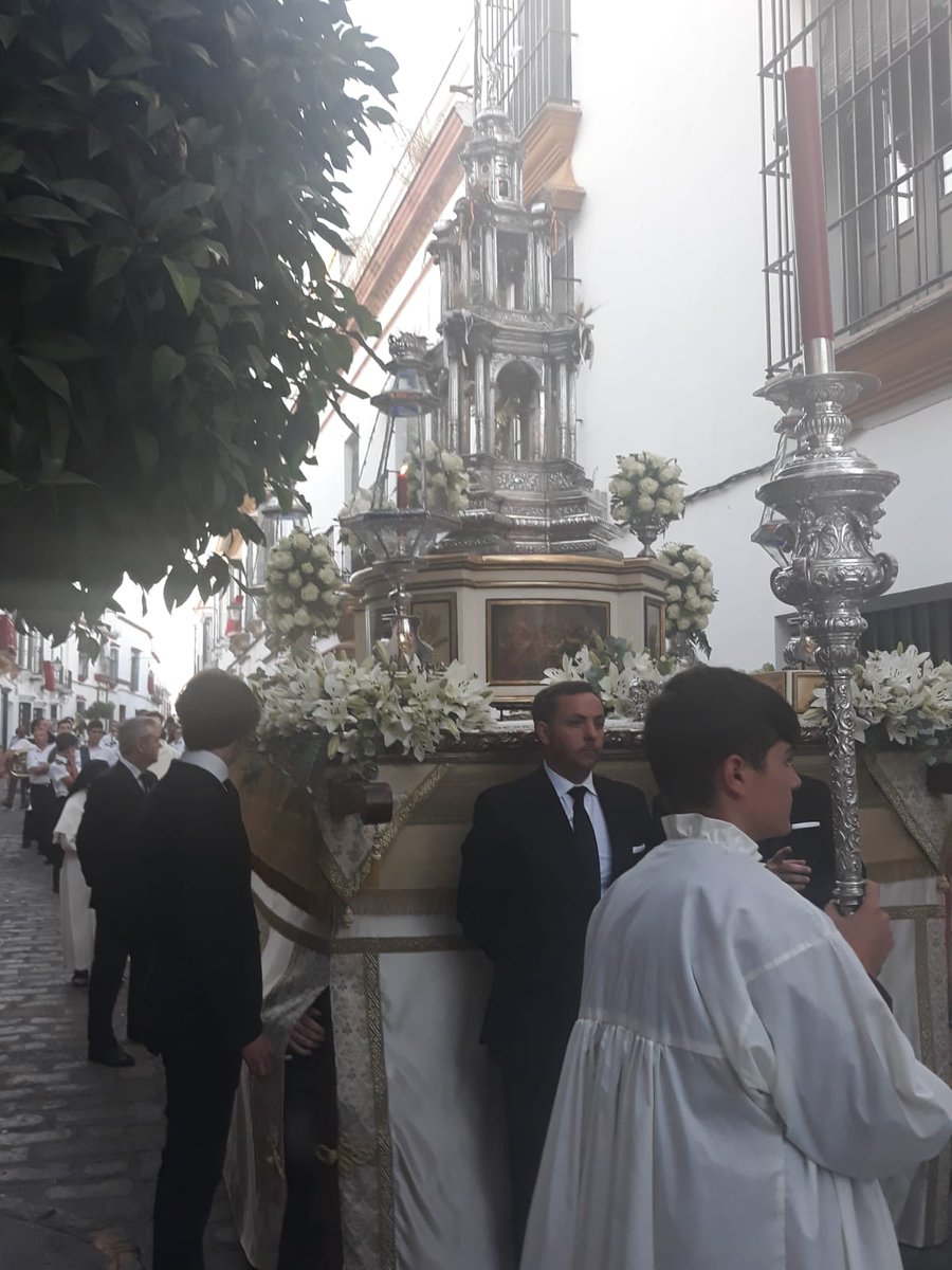 Imágenes del Corpus Christi de la parroquia de San Pedro.