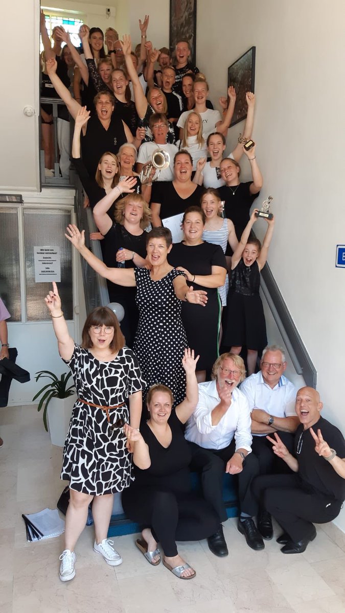 Geweldigenoten vandaag van onze LEGO-muzikanten. Eerste prijs op jeugdfestival Vorden. Super gedaan allemaal 👍