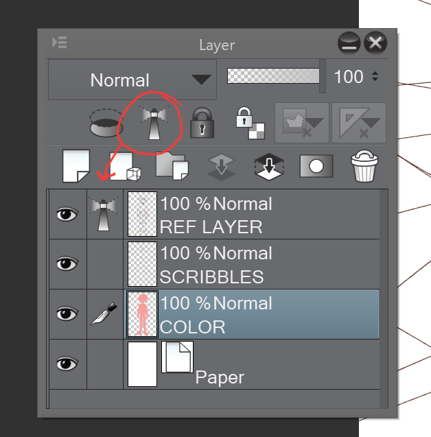 clip studio replace color