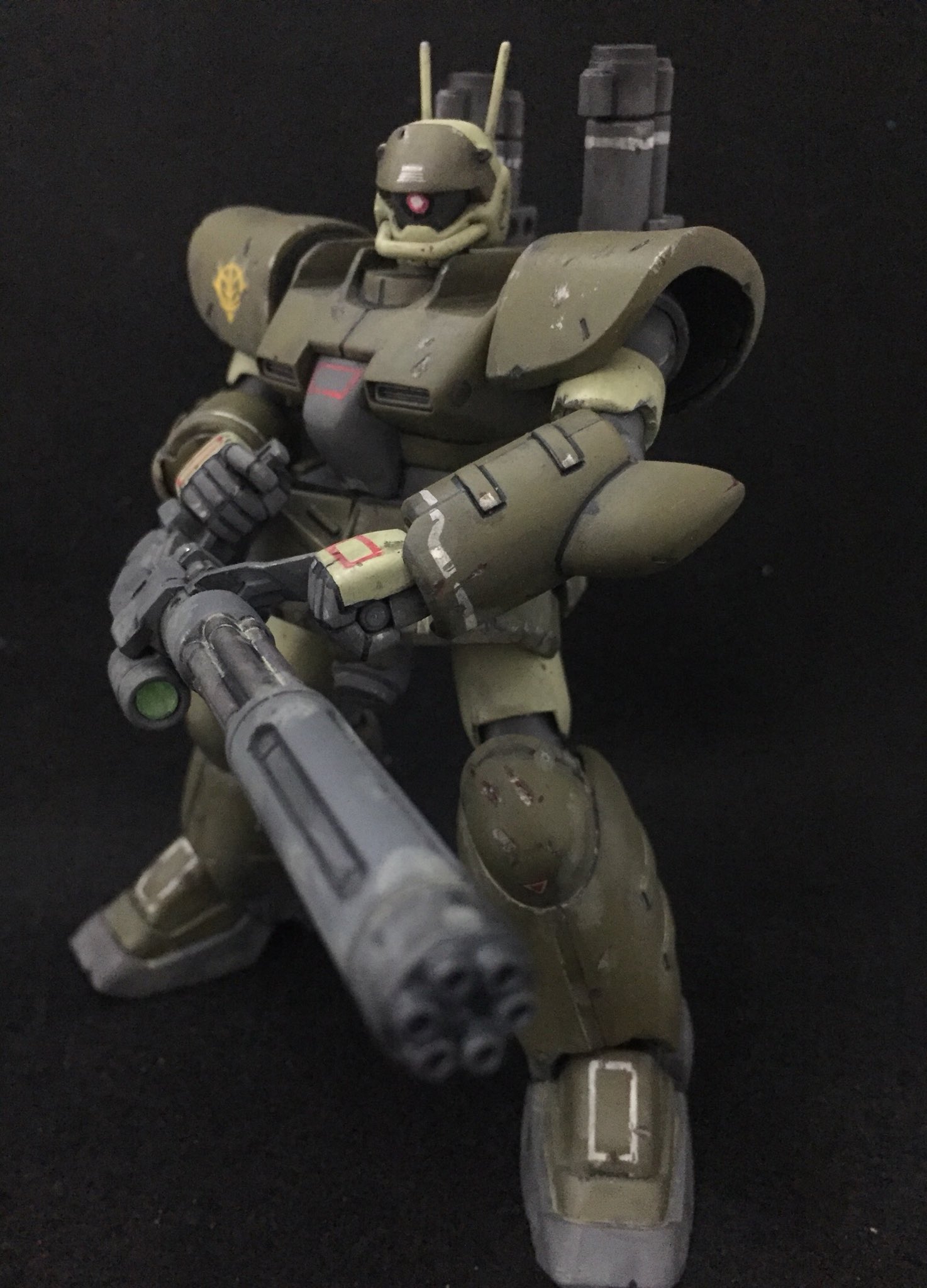 HGUCモノアイガンキャノン ジオン捕獲機カラー - メルカリ