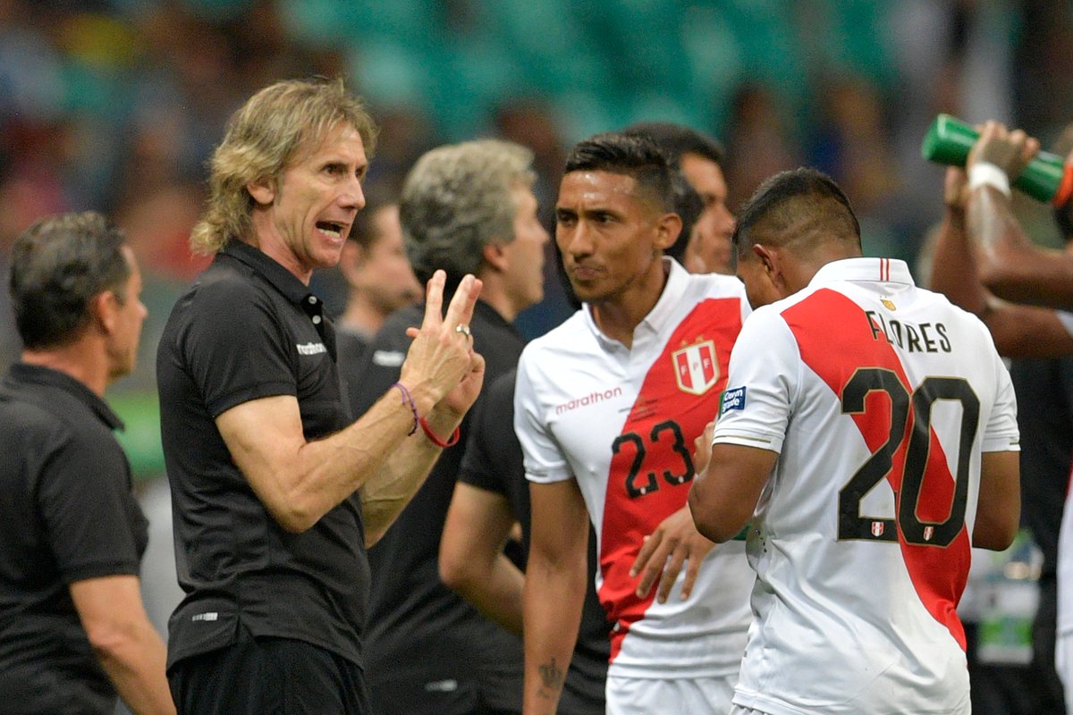 EDH_Deportes's tweet photo. #CopaAmerica2019 

SEMIFINALES

Martes 02 de julio (6:30 pm): #Brasil 🇧🇷 vs. #Argentina 🇦🇷

Miércoles 03 de julio (6:30 pm): #Chile 🇨🇱 vs. #Perú 🇵🇪

📷: AFP/Raúl Arboleda https://t.co/HzWUSr9y8j