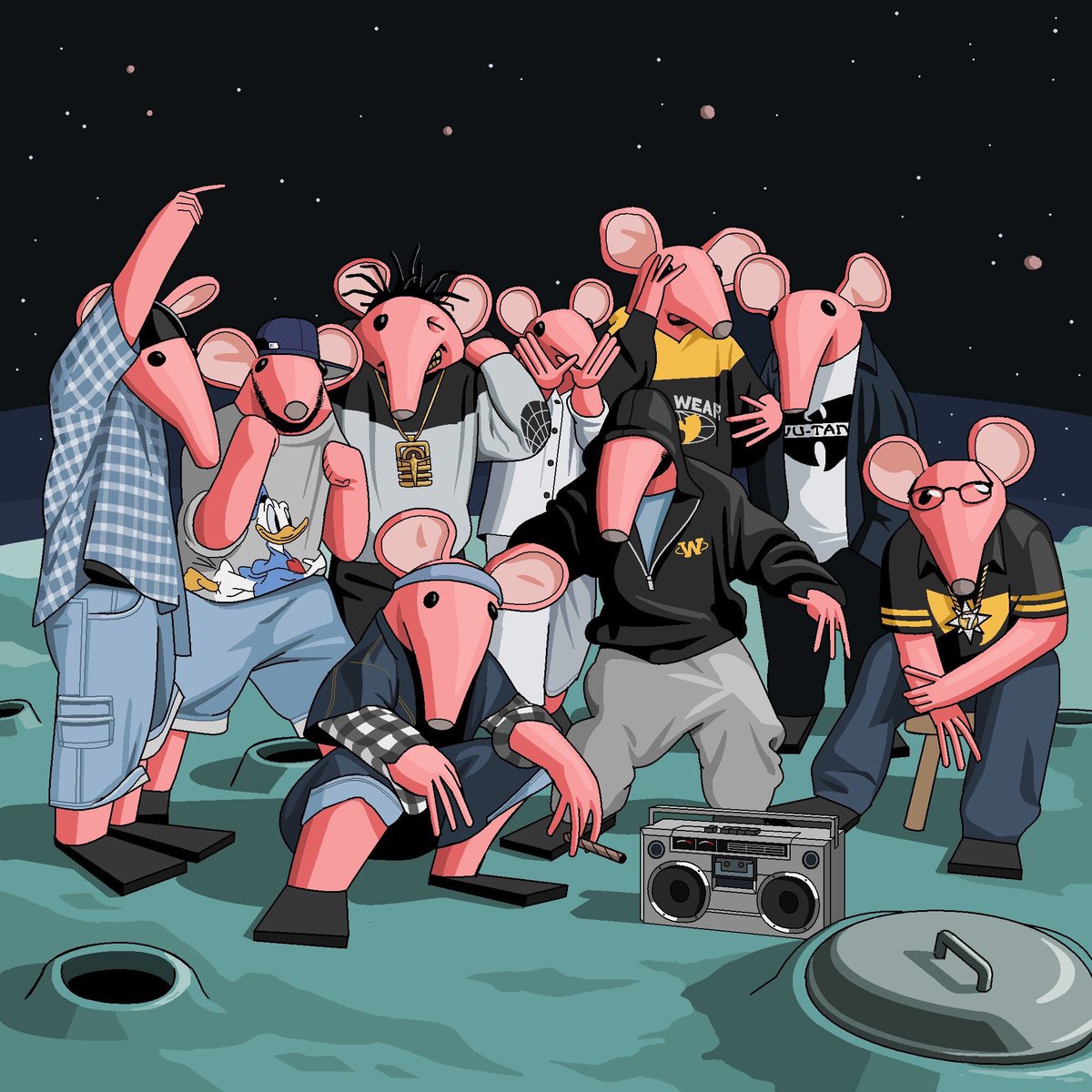 Wu-Tang Clangers is for the children... 😉✨