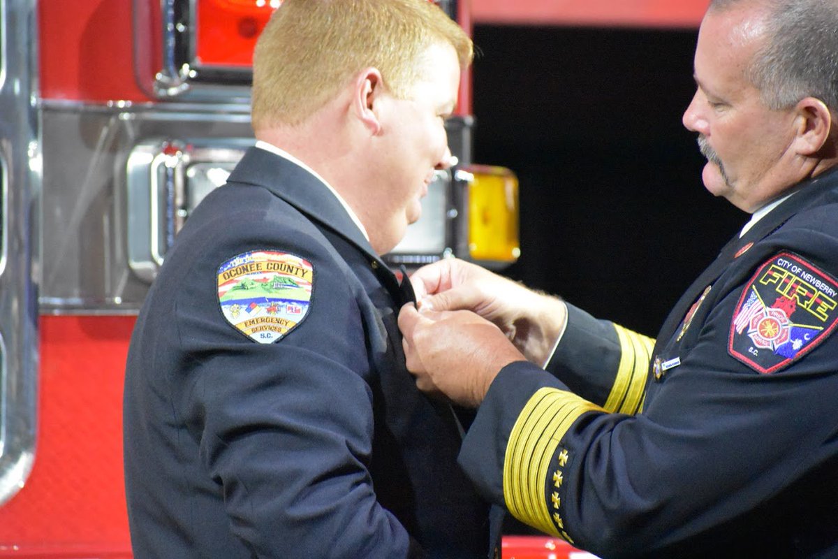 FireRescueSC's tweet photo. Please join your Executive Staff for the Annual Transfer of Command and Awards Banquet at 7:00 in the CMCC Ballroom. The new President, Chief Charlie King will share his vison for the future and we will honor the recipients for Meritorious Action and Medal of Valor. #SCFR19 https://t.co/1LCKTaRyzh