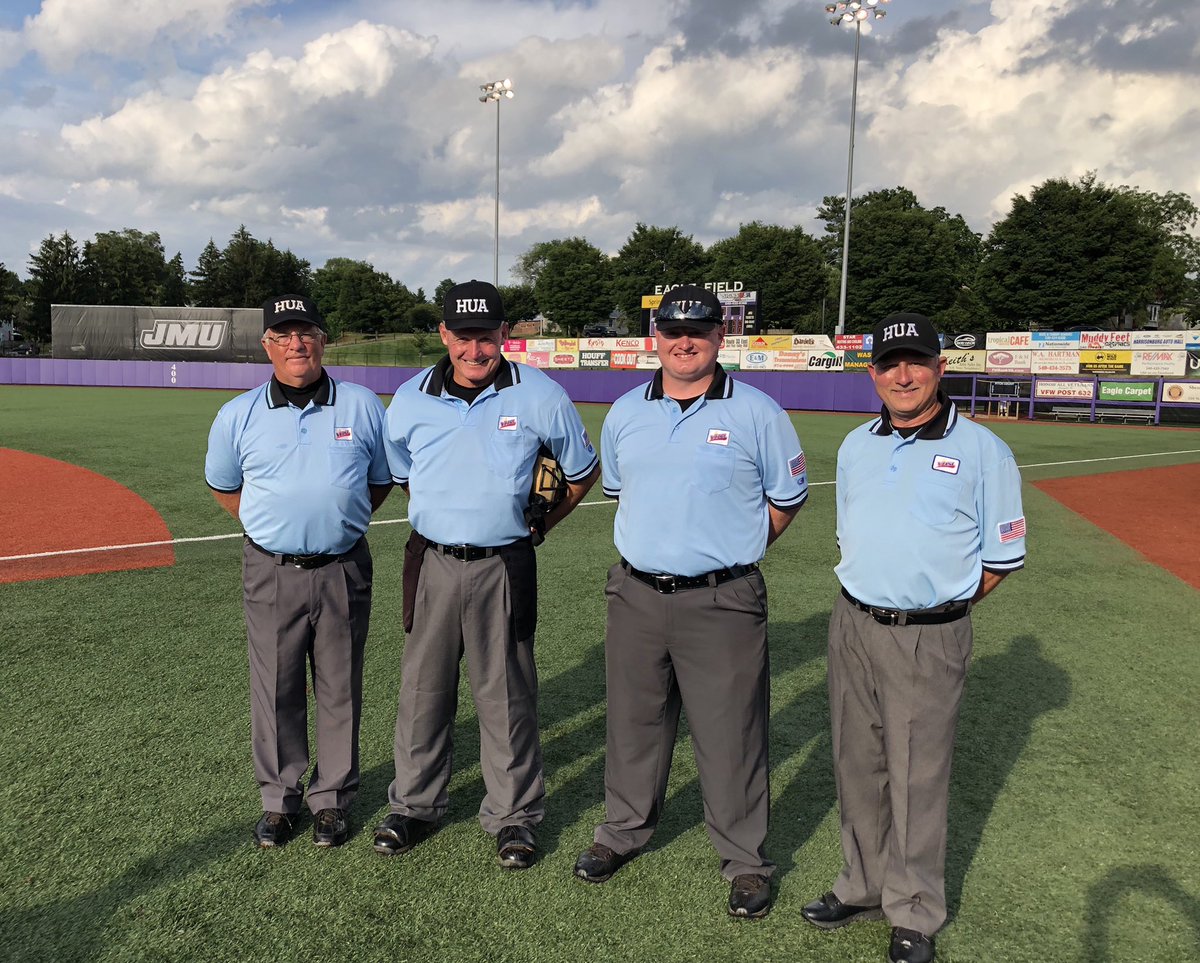 A big thanks to Bobby Stevens, Frankie Comer, Quentin Comer &amp; Tracy Bosserman of the Harrisonburg Umpires Association who volunteered to umpire this year’s game.