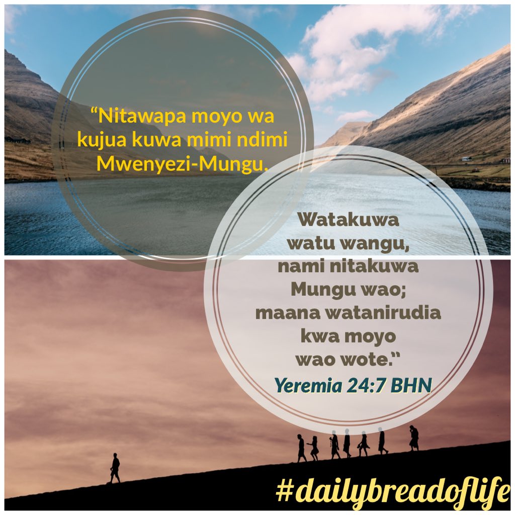 AHADITresor's tweet image. #oneheartforchrist #returntochrist #godlycompassion 
#world 
“I will give them a heart to know Me, [understanding fully] that I am the LORD; and they will be My people, and I will be their God, for they will return to Me with their whole #heart.”
#dailybreadoflife
