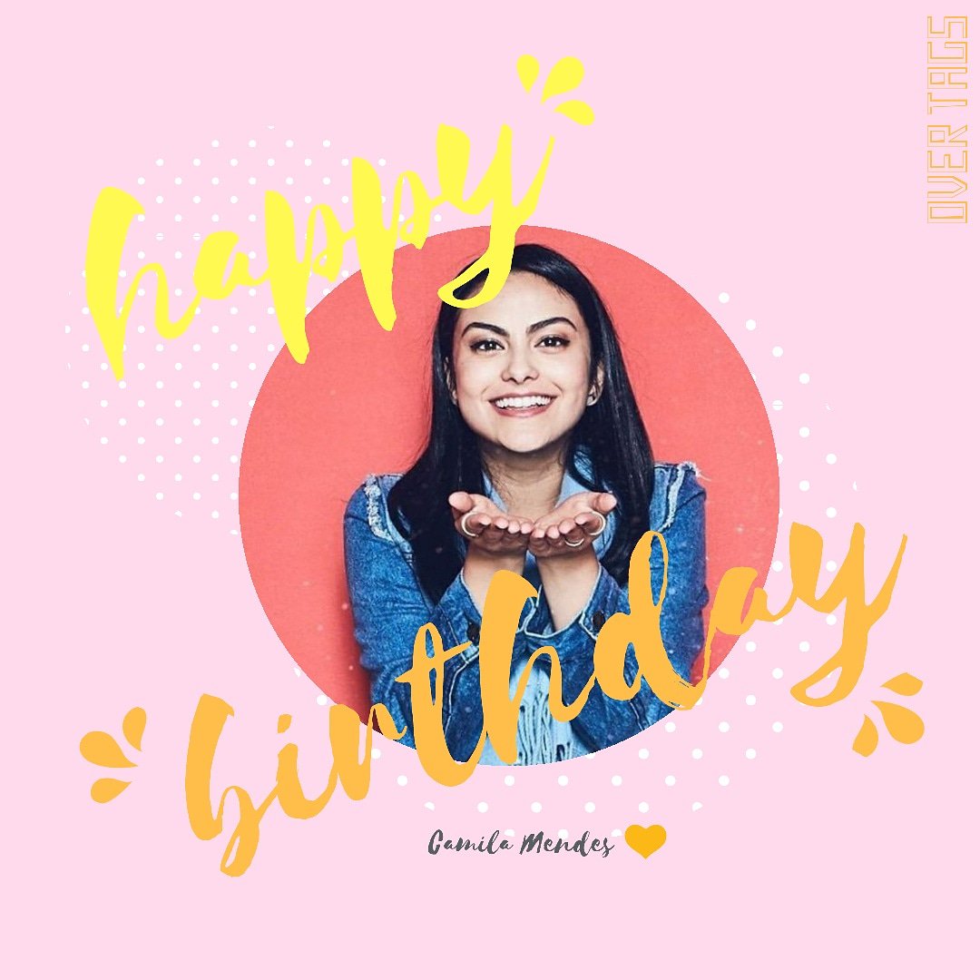 OverTags's tweet image. 🎂 Hoje a Atriz Brasileirinha de #Riverdale está completando 25 aninhos.... #HappyBirthday @CamilaMendes 💛 #HappyBirthdayCamilaMendes