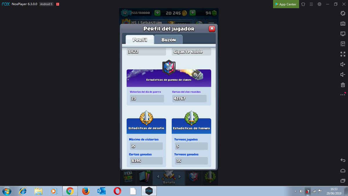 Busco equipo competitivo de Clash Royale tengo
-Disponibilidad horaria,discord,mediana experiencia competitiva y variedad de mazos.
Estoy dispuesto a realizar todo tipo de pruebas de ser necesario, todo tipo de dudas MD, (de preferencia que den logo y header)
Mis stats