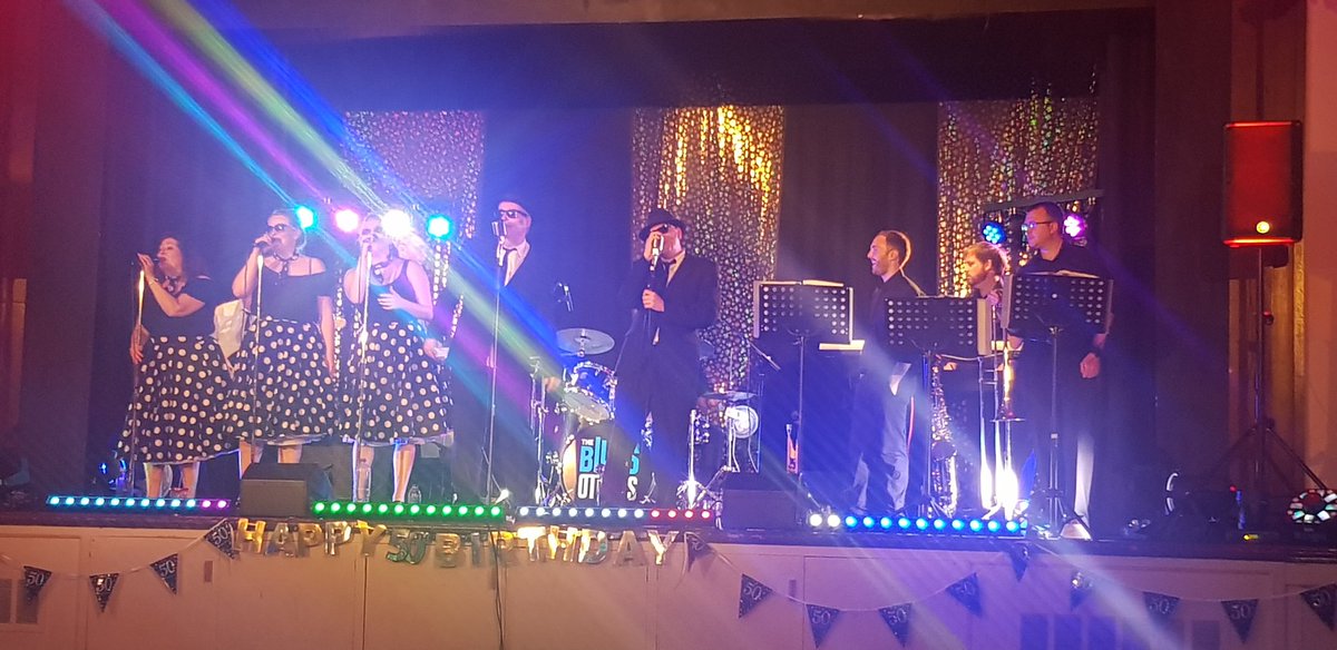 Having a blast at our 50th #anniversary ball with the <a href="/thebluesothers/">The Blues Others</a>! #50years!