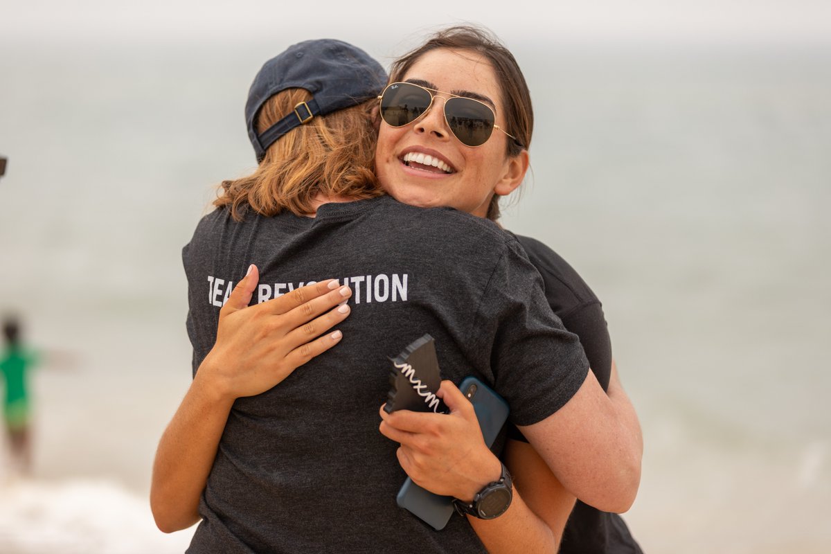 AUPanthers's tweet photo. Shoutout to @AdelphiFH alum @mollyacuevas who finished her 3 months, 3,000 miles, one reason, journey in support of @CAFoundation. Molly started in Santa Monica, Calif. and ended in Montauk, NY all to raise funds and awareness for #CAF. https://t.co/mlRpaQMGMb