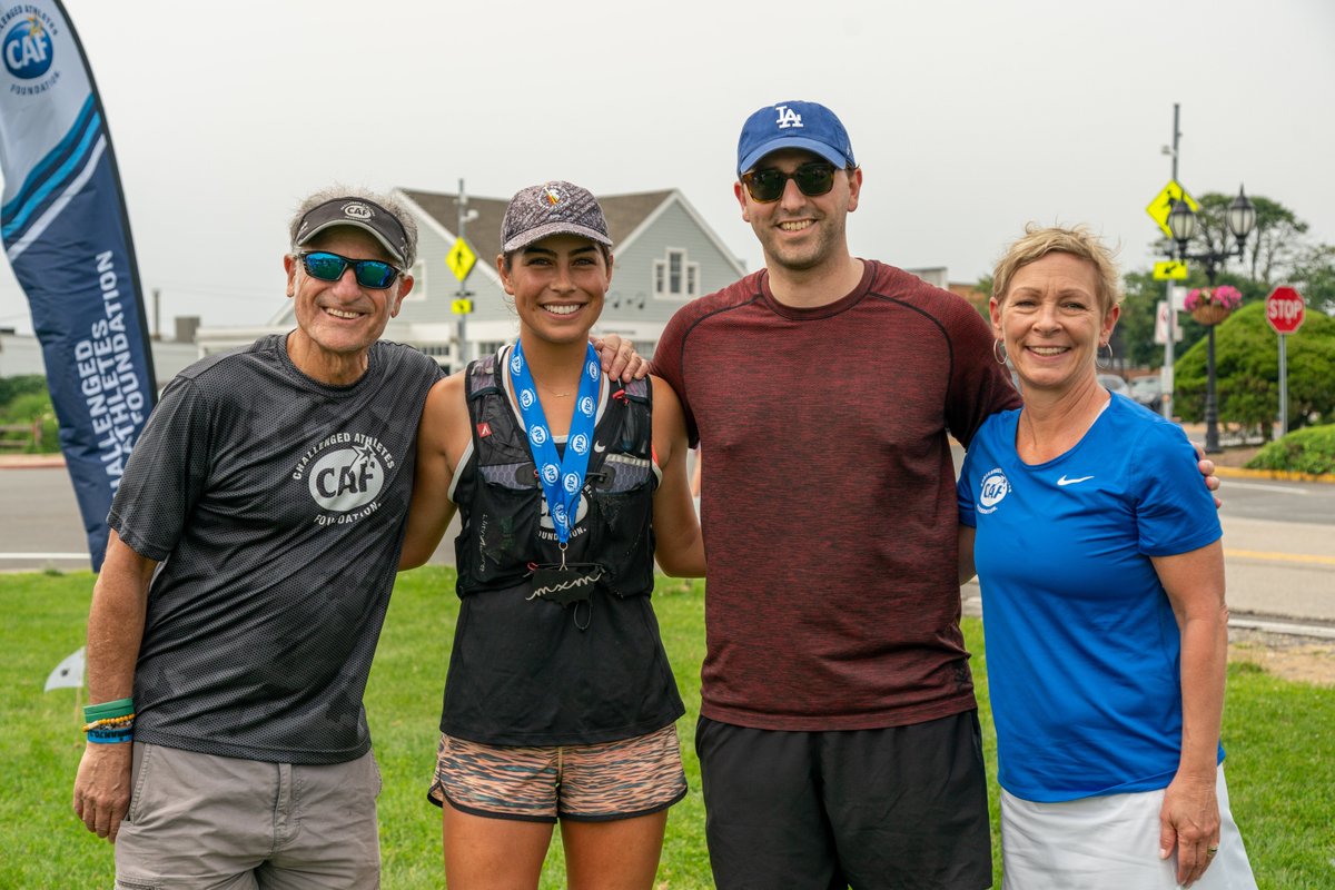 AUPanthers's tweet photo. Shoutout to @AdelphiFH alum @mollyacuevas who finished her 3 months, 3,000 miles, one reason, journey in support of @CAFoundation. Molly started in Santa Monica, Calif. and ended in Montauk, NY all to raise funds and awareness for #CAF. https://t.co/mlRpaQMGMb