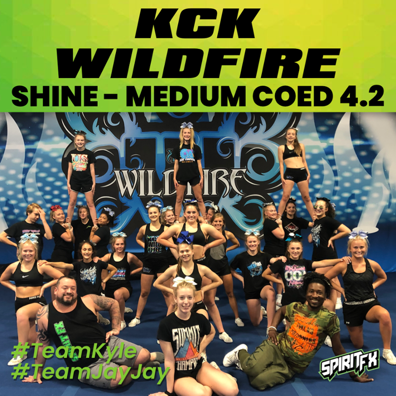 TeamSpiritFX's tweet photo. @KcKWildfire Shine, Medium Coed 4.2, with #TeamKyle and #TeamJayJay!!  😍 💚 #TeamSpiritFX https://t.co/BsKbtJTL2t