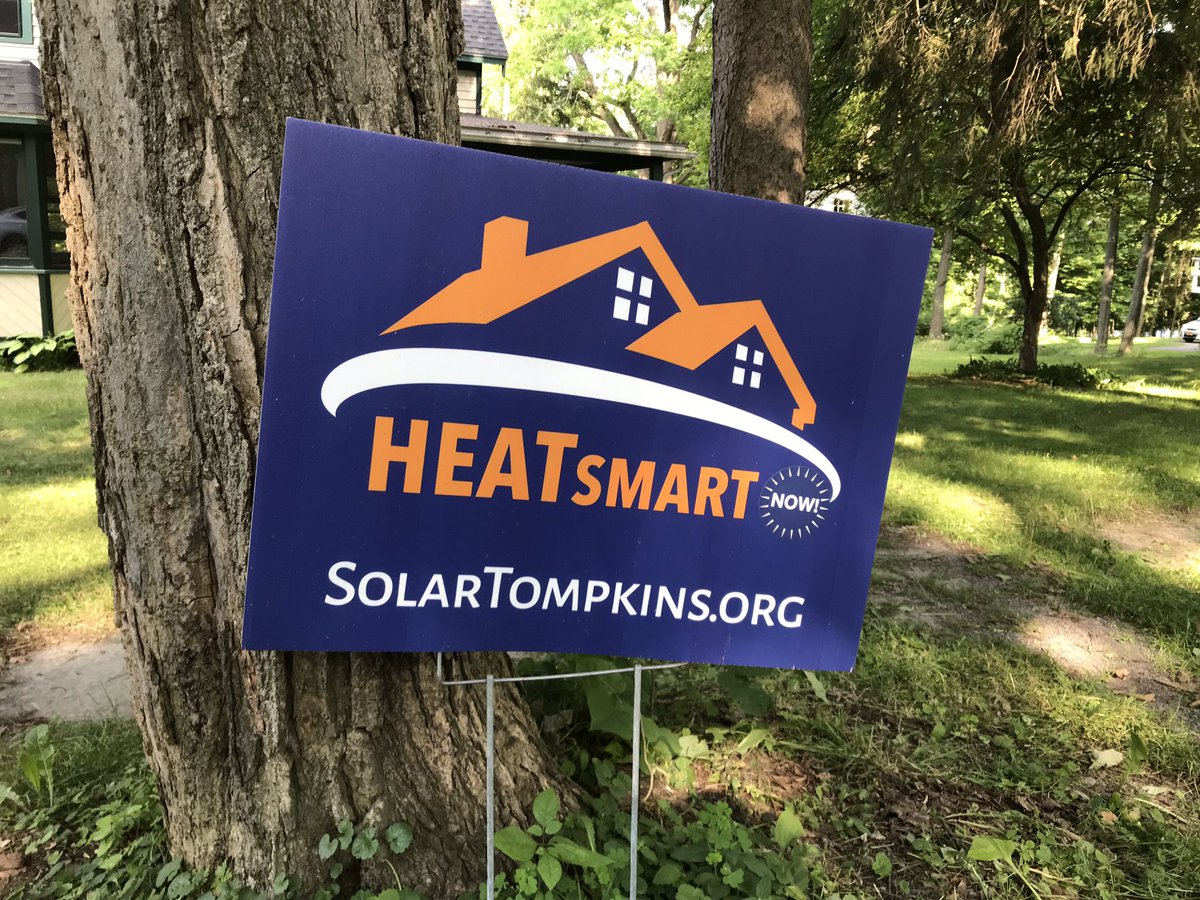 1/ So I have a little house, just under 1200 sq ft, built c. 1905. This thread is about how I disconnected it from natural gas and installed an air-source heat pump that runs on electric. I had the help of this non-profit, which connects homeowners w contractors + financing.
