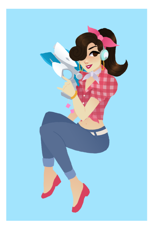 mercenarykat's tweet photo. Cruiser dVA! Want to see more Overwatch? Let me know! #overwatch #dva #cruiserdva @PlayOverwatch https://t.co/xNdLBNlrkr