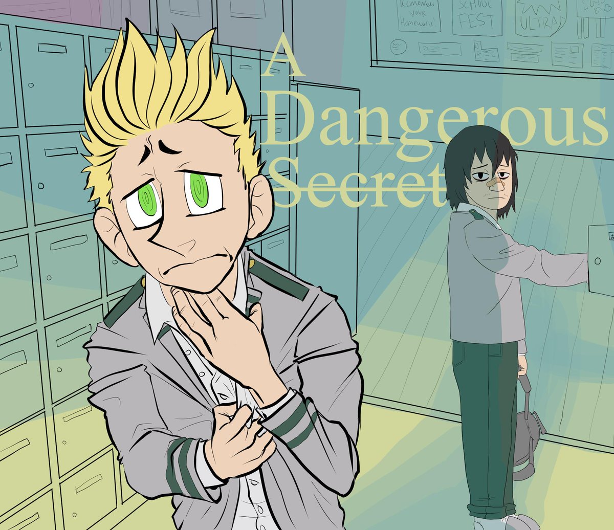 gluethegrue's tweet photo. Day 7 for @erasermicweek ! I chose Quiet.
I based it off my fic here: https://t.co/rL29Elg02i
#erasermicweek2019 #erasermic https://t.co/qLaluzi4aL
