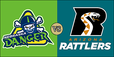 SCtoC's tweet photo. FINAL: @ArizonaRattlers Top @DangerFootball 62-45 for the Intense Conf. championship. Rattlers punch ticket to the #UnitedBowl where they will host @siouxfallsstorm at @GilaRiverArena on 7/13. Recap forthcoming.
@IndoorFtballLge #IFL #IFLPlayoffs #NEvsAZ #GoDanger #StrikeAsOne https://t.co/T39PHB3l53