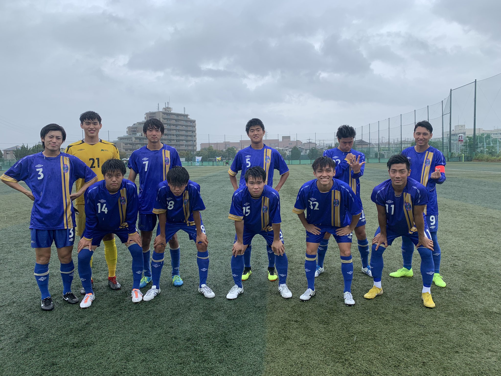 阪南大学サッカー部 後半35分 選手交代 Out 奥山洋平 In 佐々木滉太 Twitter