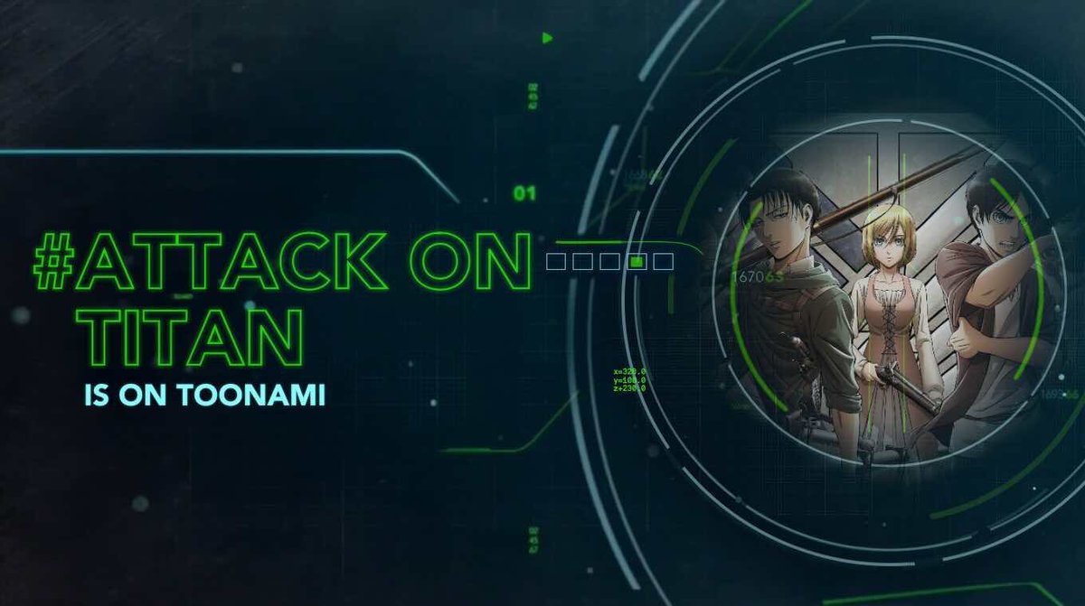 An all new episode of #AttackOnTitan Season 3 Part 2 is on Toonami.